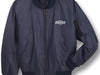 Chevy Bowtie Logo Aviator Men's Jacket - Navy