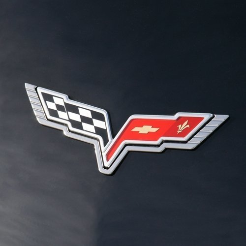 Corvette Billet Emblem Bezels : C6,Z06,ZR1 and Grand Sport Set (2 pc)