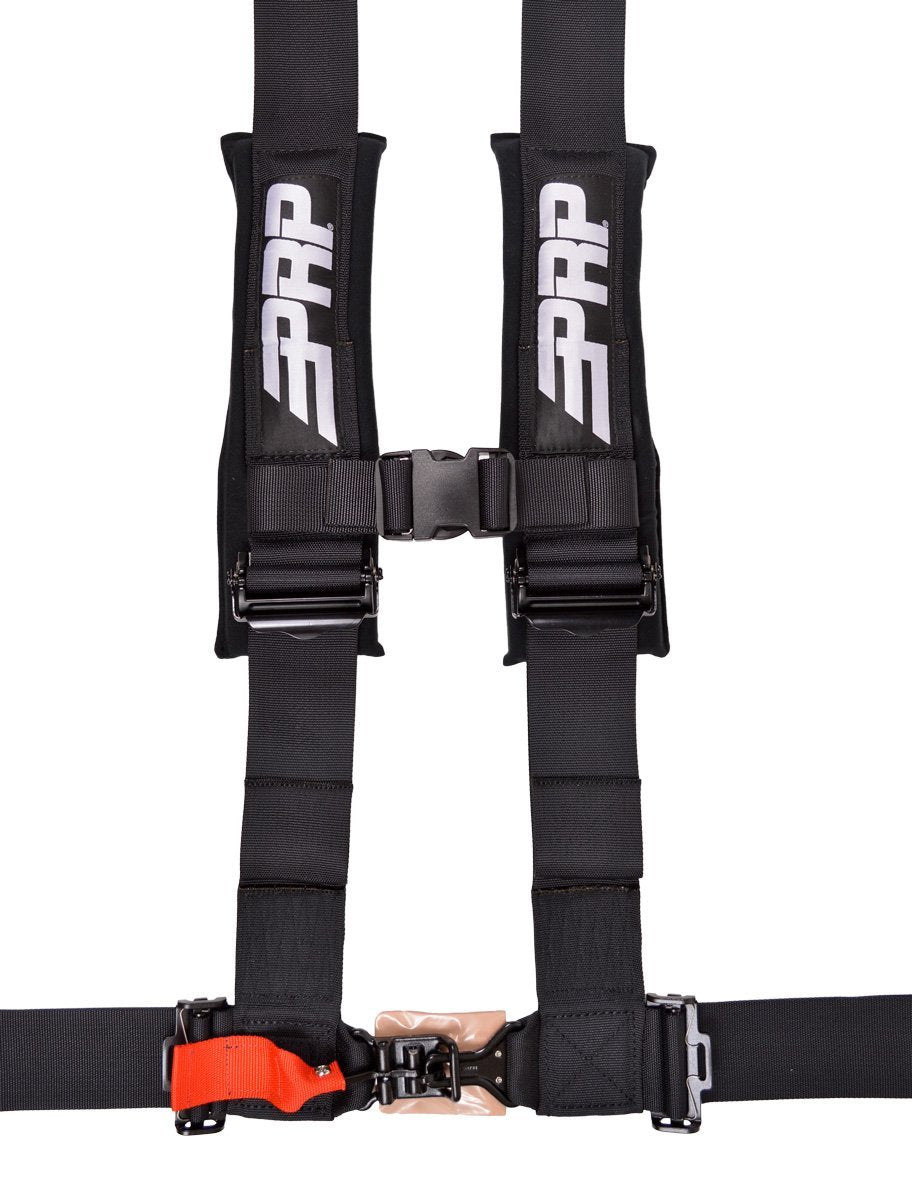 PRP 3" Black 4 Point Harness SB4.3 (Set of 2)