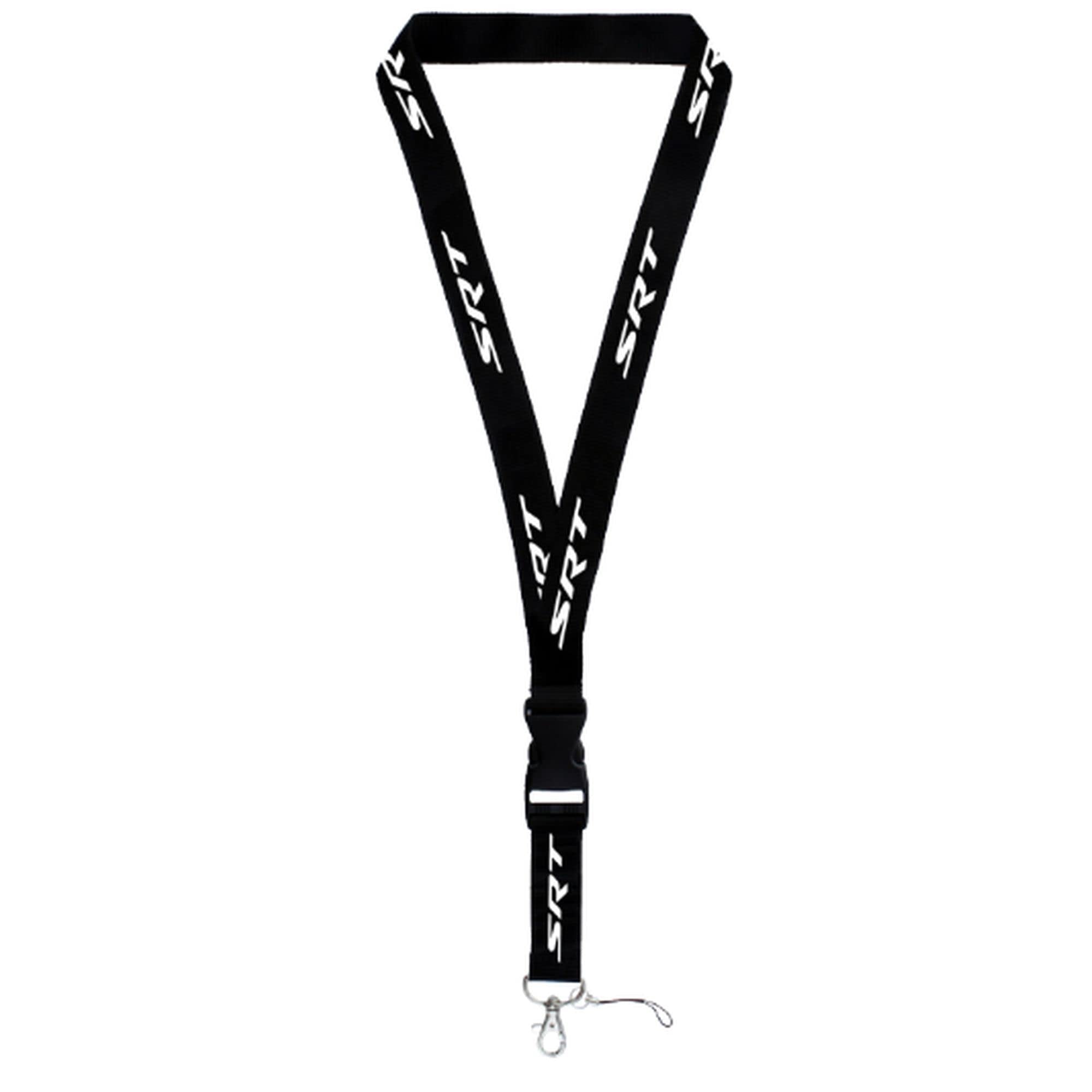 Au-TOMOTIVE GOLD Lanyard for Dodge SRT (Red on Black)