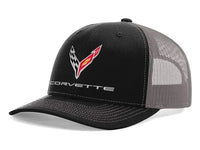 C8 Corvette Snapback Hat - Chevy Structured Mesh Back Cap-SR1 Performance