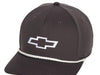 Chevy Bowtie Captain's Cord Snapback Hat - Officially Licensed Chevrolet Rope Cap