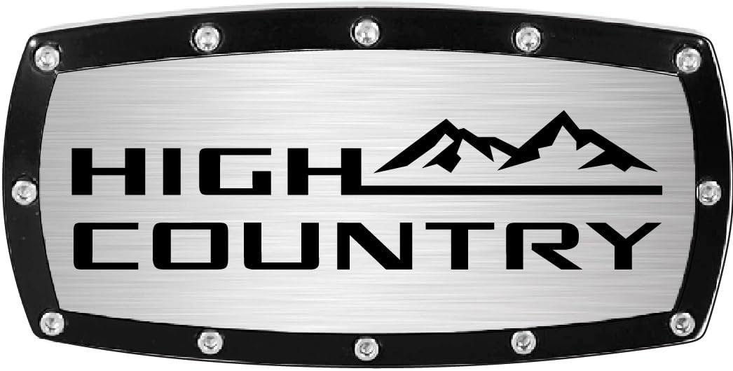 Chevrolet High Country Black Hitch Cover