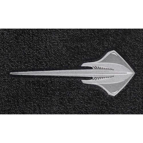 2014-2017 C7 Corvette Coupe Jet Black Trunk Mat - Stingray Logo