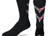 C8 Corvette Crew Socks : Black