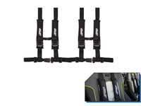 PRP Harnesses 2" 4 Point 2 Pack (Black)