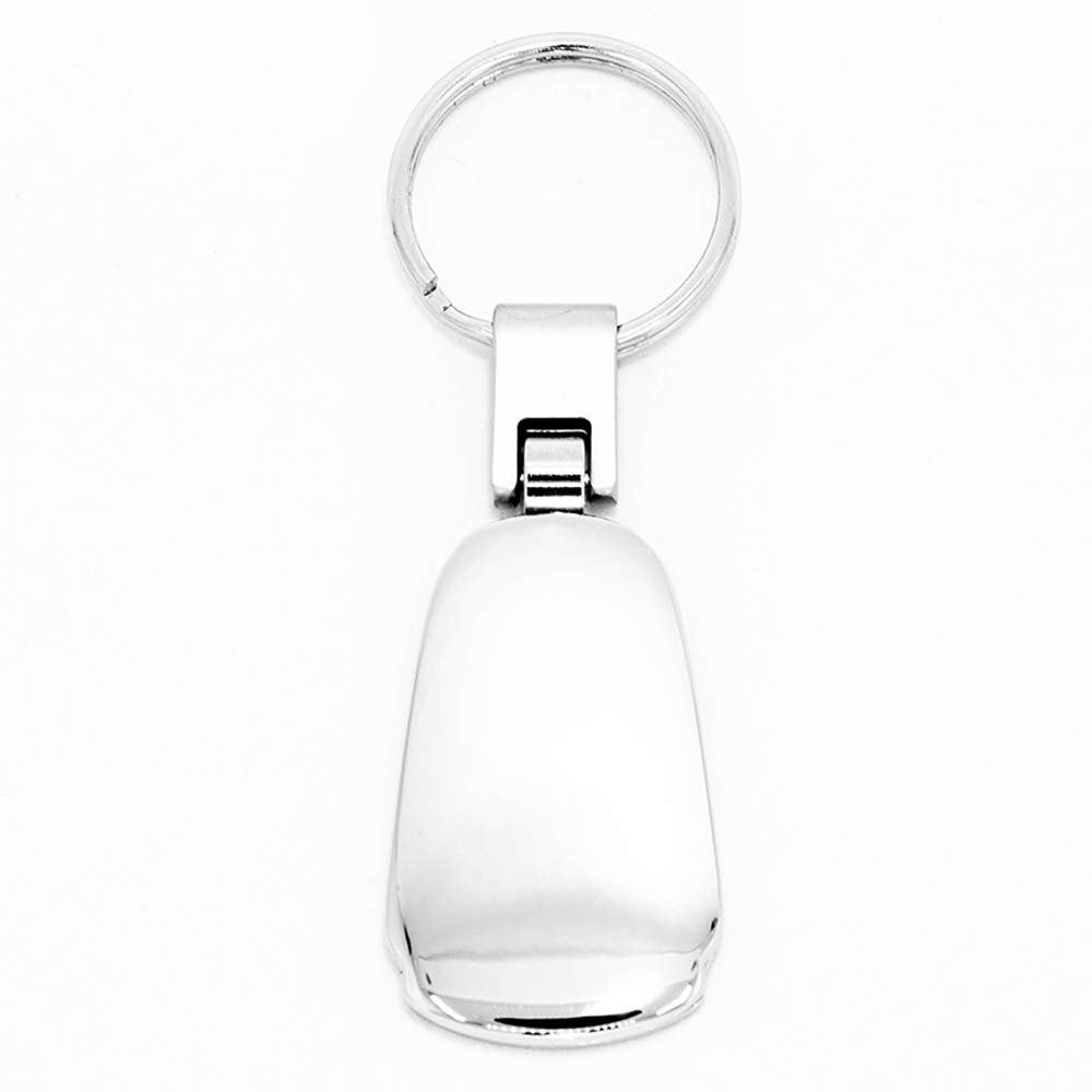 Honda Tear Drop Key Chain - Chrome