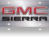 GMC Sierra Stainless Steel License Plate - Chrome