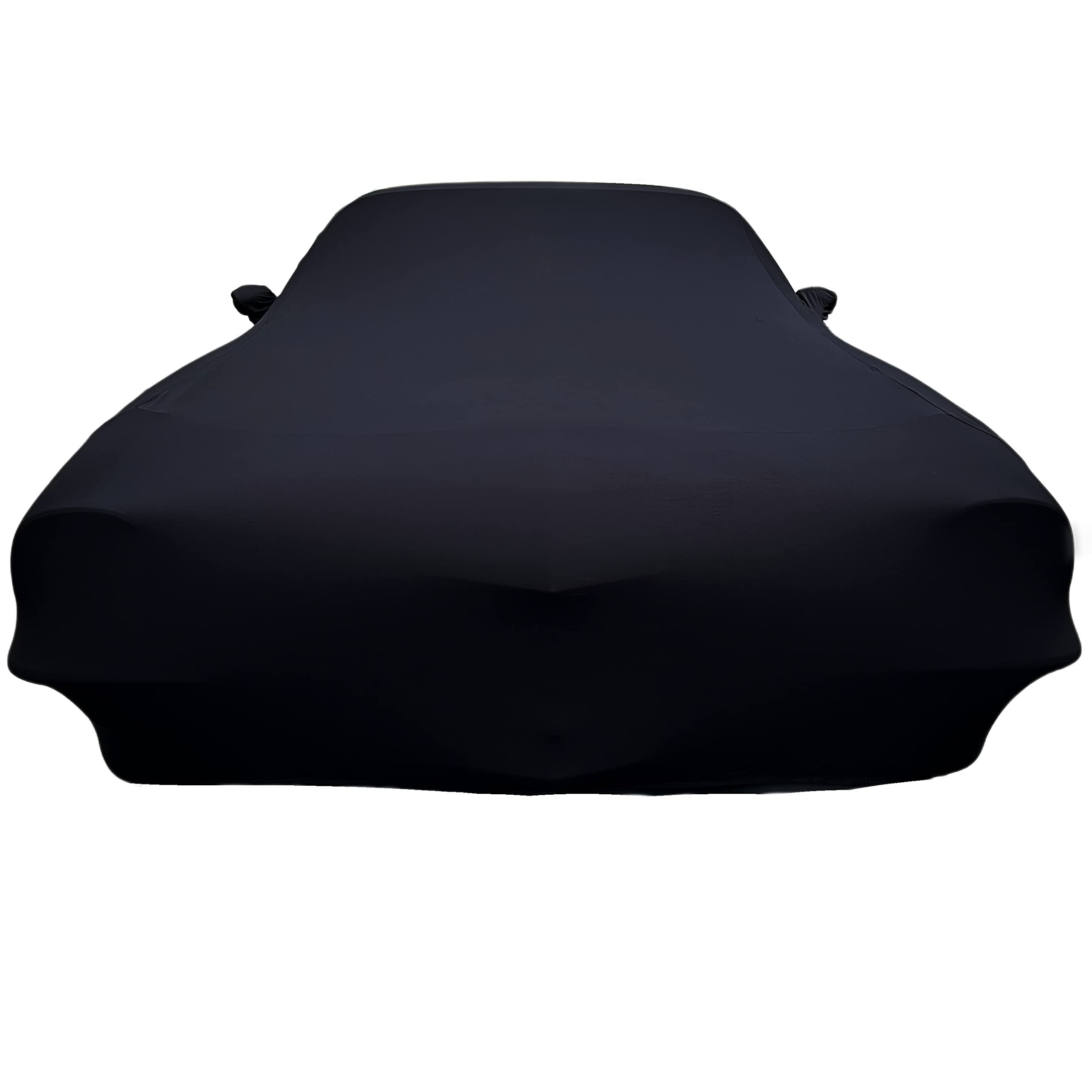 1965-1970 Mustang Car Cover - Custom Fit Indoor Protection Ultraguard Stretch Satin - Ultimate High End Fit for Classic Ford Mustang Fastback/Coupe