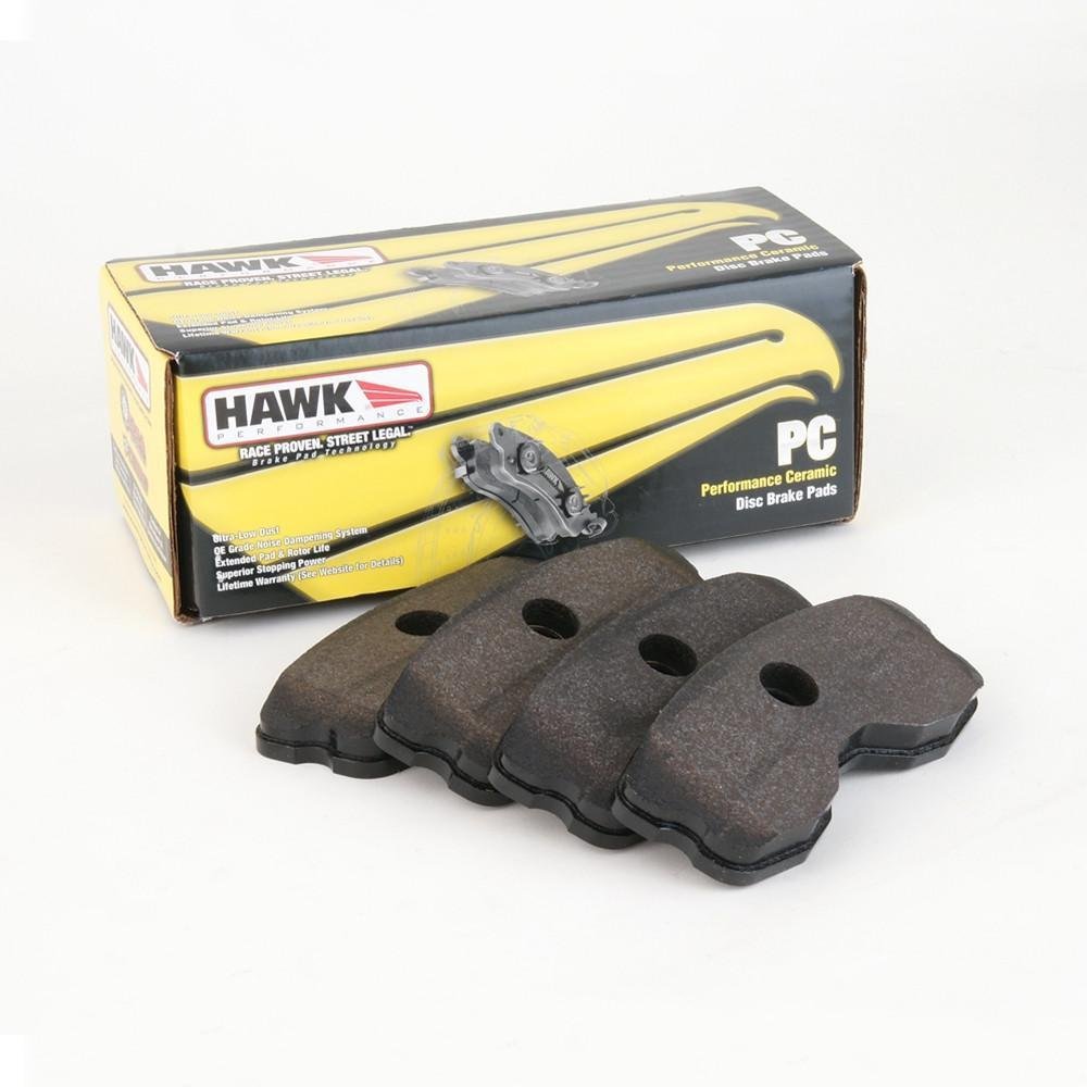 Corvette Brake Pads - Hawk CERAMIC - 1 Pc : 2006-2013 Z06 & Grand Sport (Rear Set)