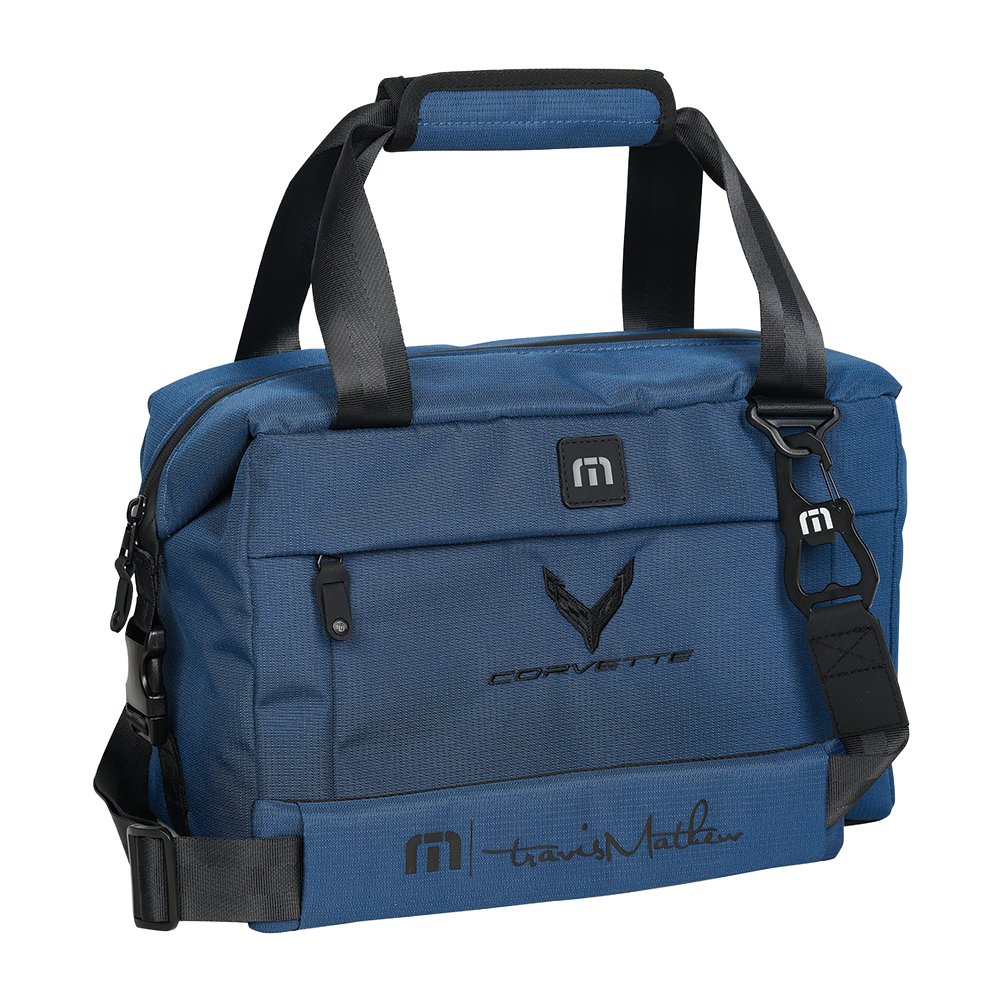 C8 Corvette Travis Mathew 24 Can Cooler Ice Chest Bag - Blue
