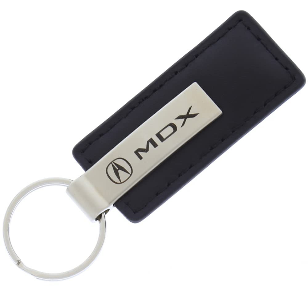 Acura MDX Leather Key Chain - Black