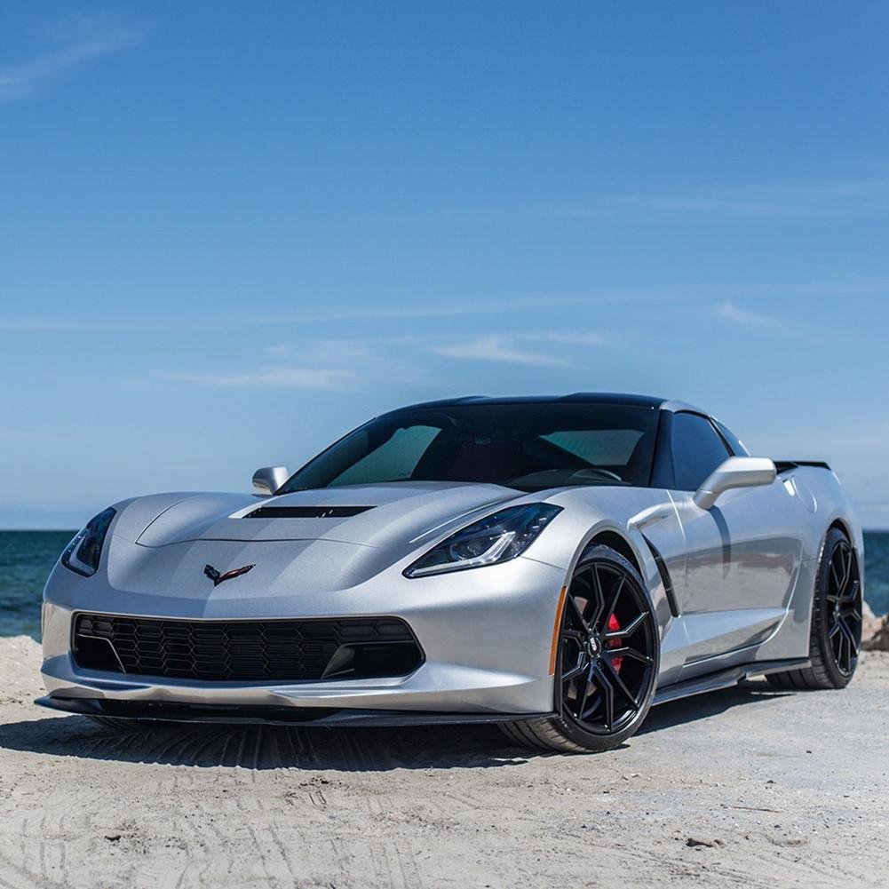 Corvette Wheels - XO Luxury - Verona (Set) : Matte Black, C5, C6, C7