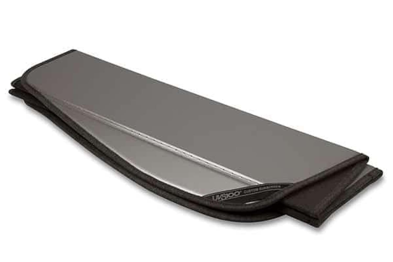 Accordion Style Sunshade - Insulated Silver Windshield Sun Shade with Logo Foldable