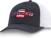 Chevrolet American Flag Bowtie Hat - Chevy Snapback Cap