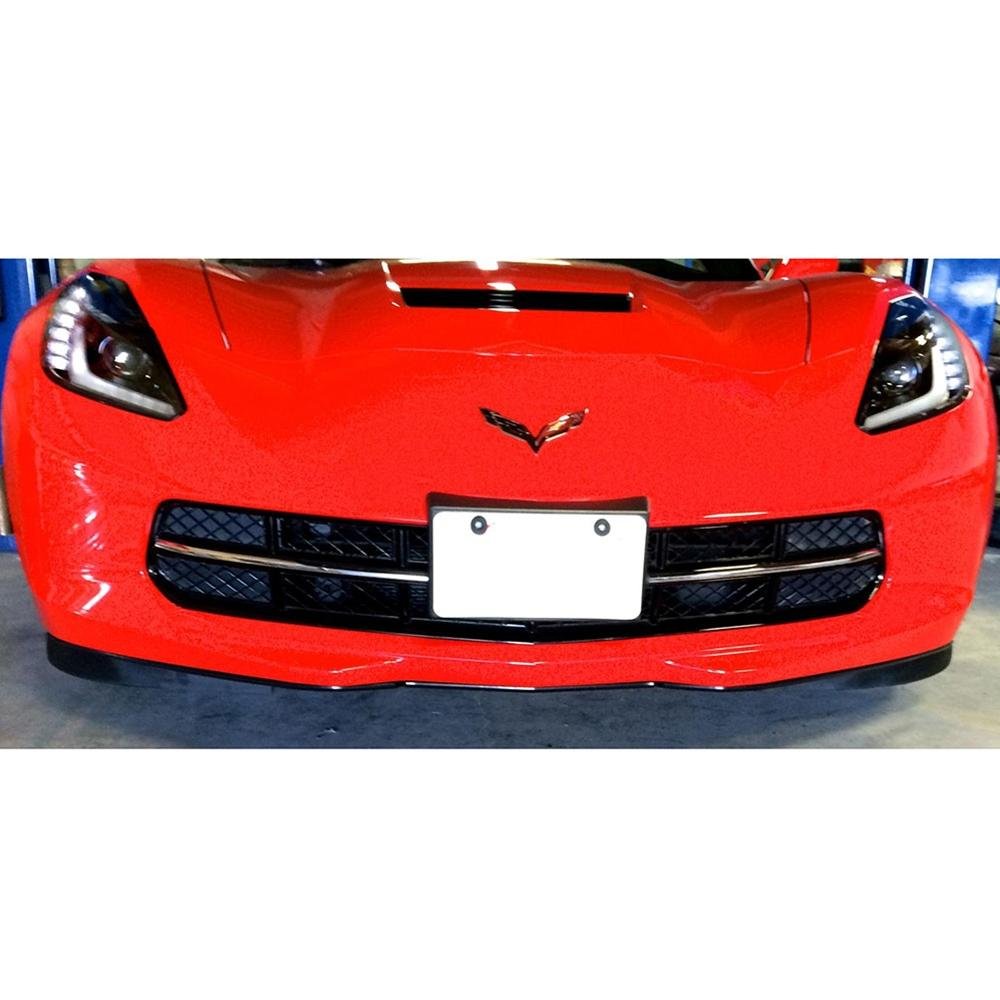 Corvette Front Bumper Skid Plates - ProTEKt : C7 Stingray, Z51, Z06, Grand Sport