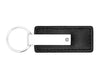 Acura Key Chain - Black Leather with Chrome