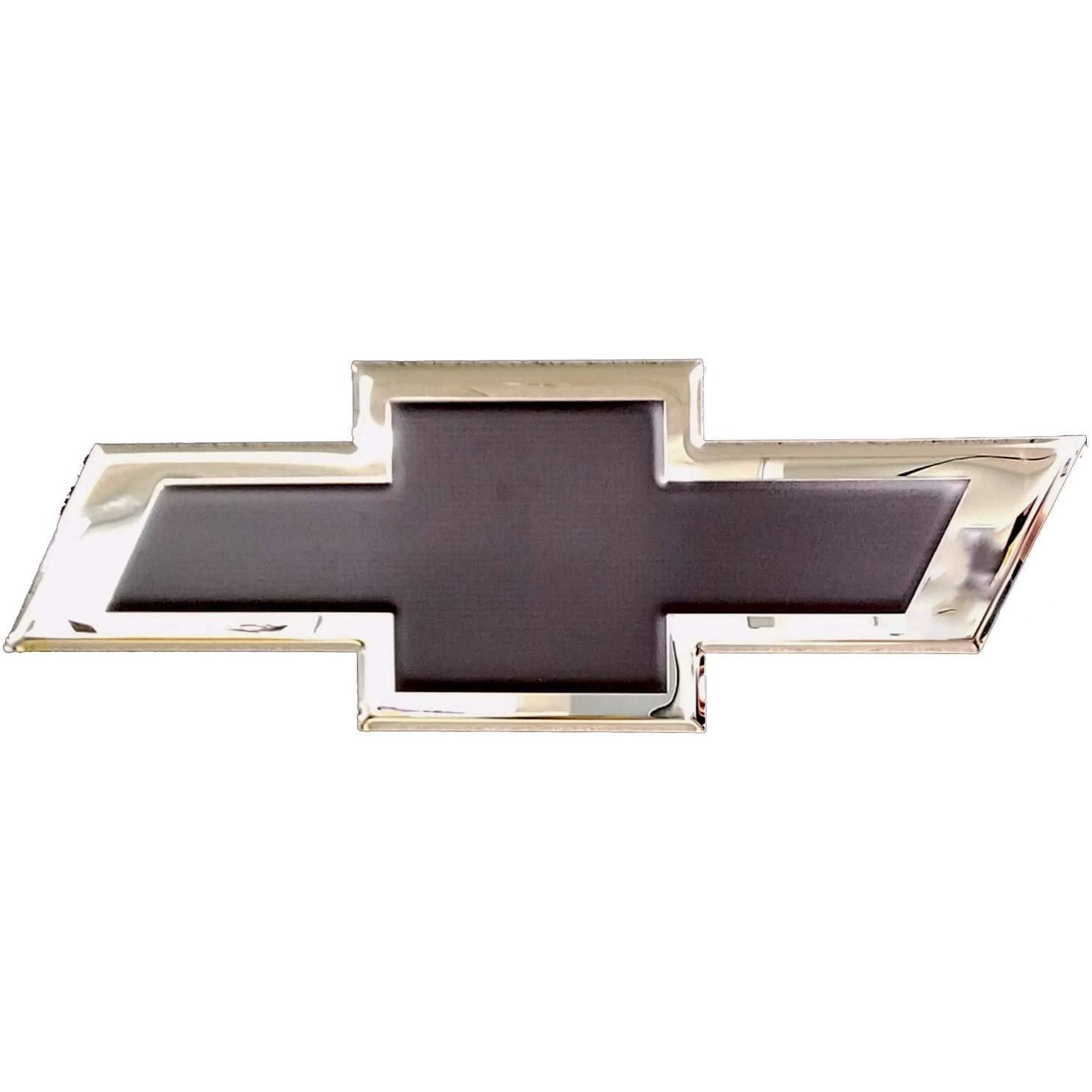 Chevrolet Bowtie Stainless Steel Wall Hanging Sign - 22" x 8"