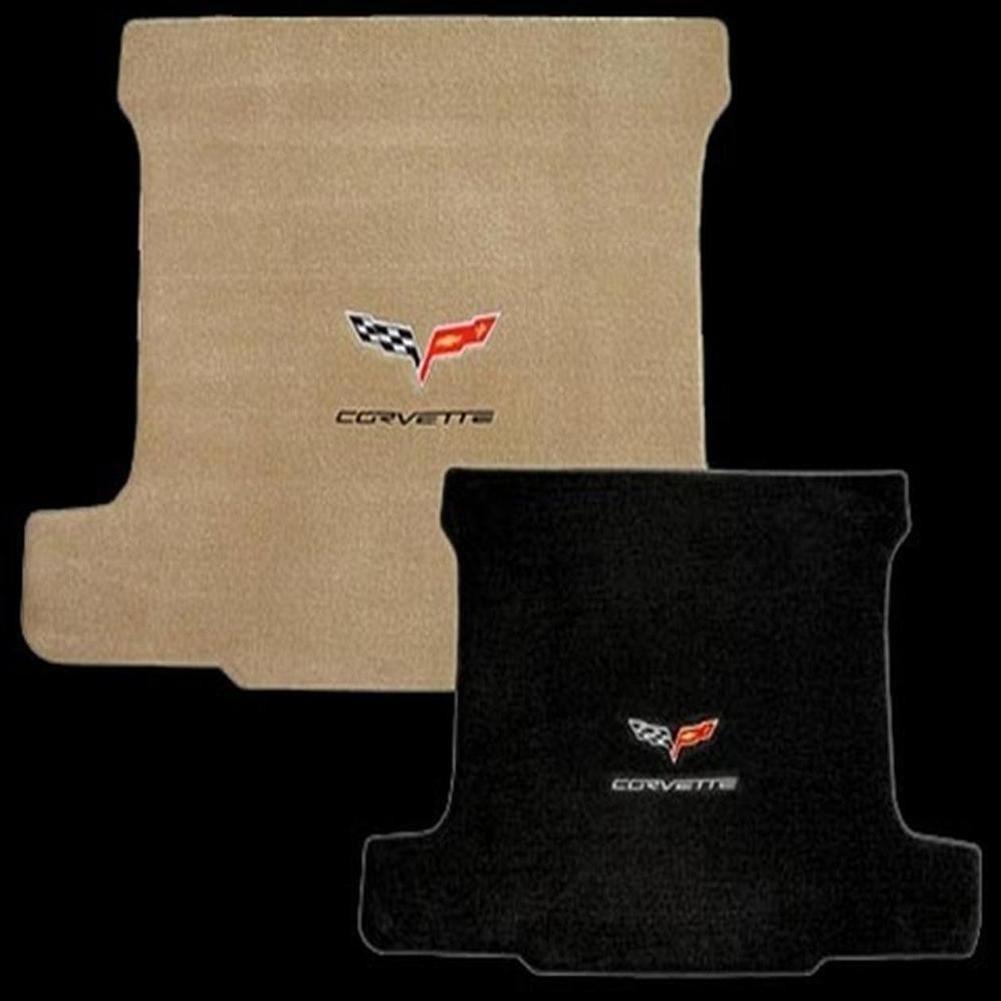 Ebony w/ Silver Lettering Corvette C6 Ultimat Cargo Convt Mat (05+)