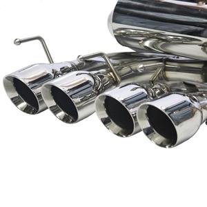Corvette Axle Back Exhaust System - MARLIN Performance : 1997 -2004 C5