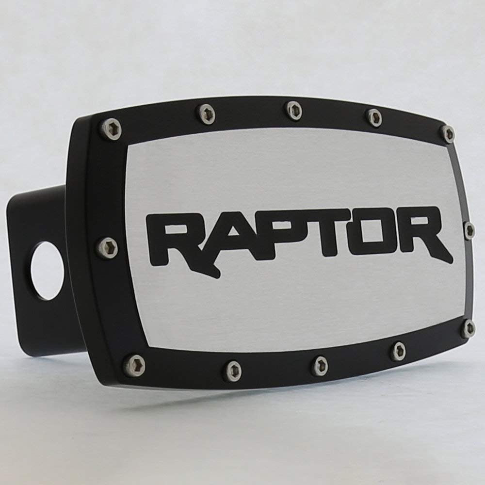 Elite Automotive Products, Inc.Black Trim Billet Hitch Cover for Ford Raptor(Black)