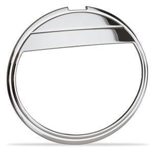 2005-2013 Corvette "Attitude" Taillight Bezels - Billet Chrome