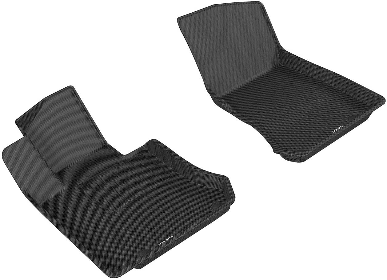 3D MAXpider Front Row Custom Fit All-Weather Floor Mat for Select Mercedes-Benz GLC-Class (X205) Models