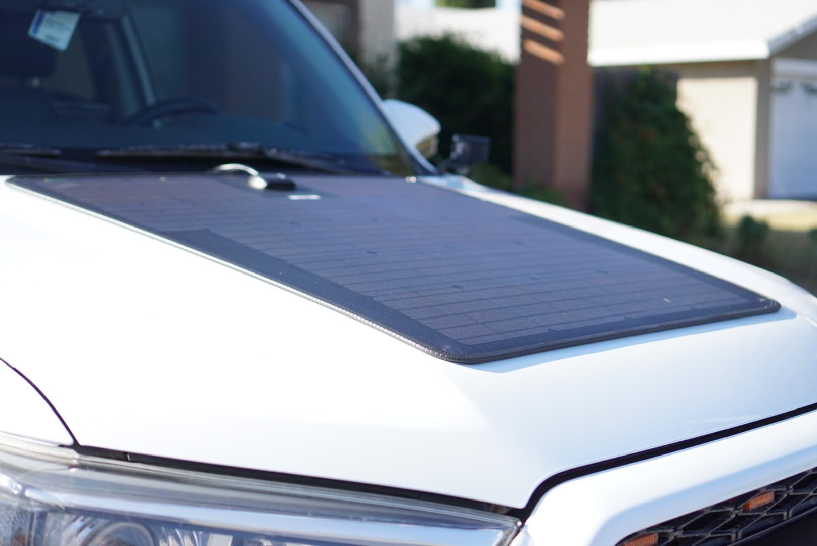 Lensun 100W 12V Hood Flexible Solar Panel for Toyota 4Runner 4th & 5th Gen (2003-2024) - Off Grid Solar Power for Offroading/Overlanding/Camping