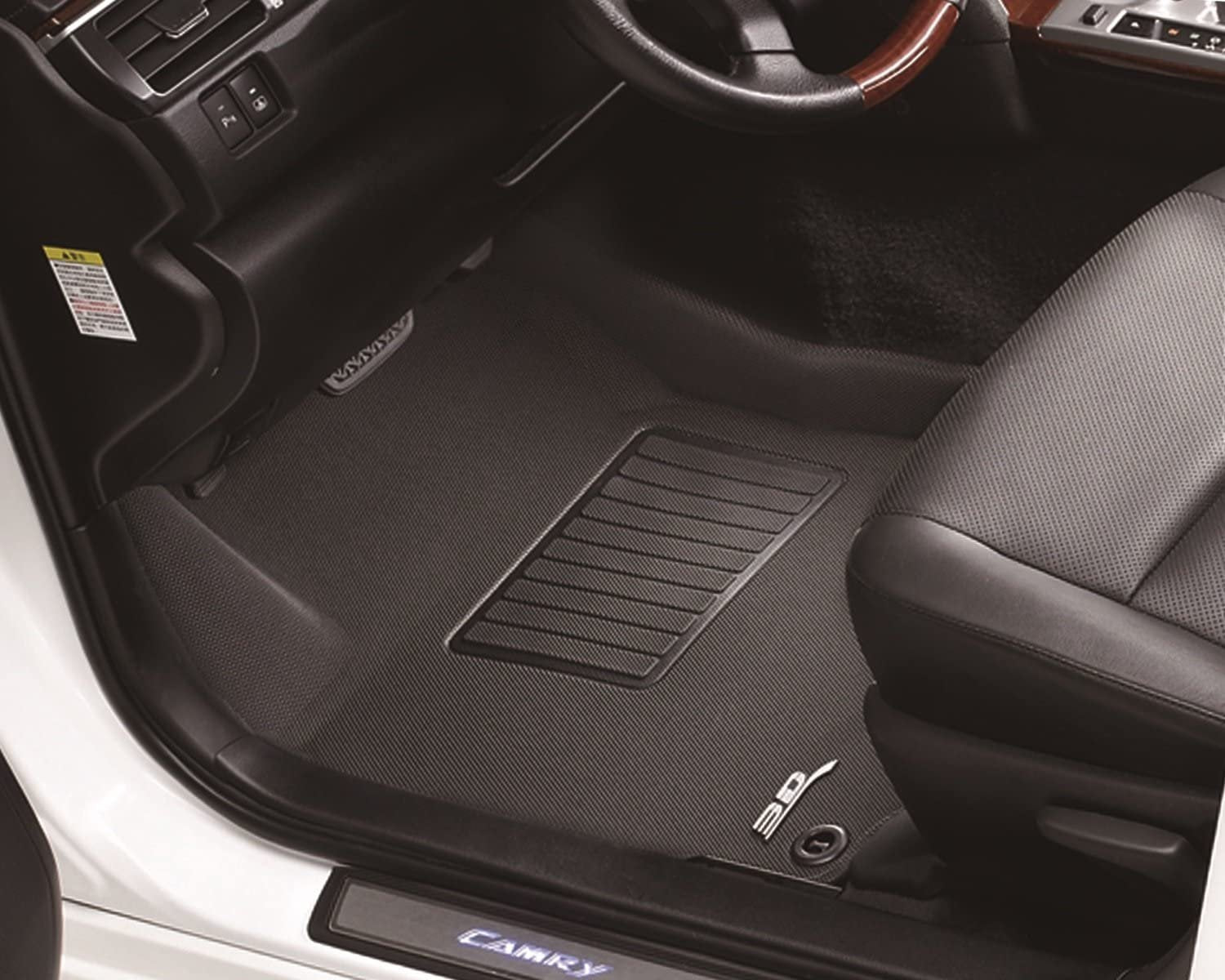 3D MAXpider Fit Floor Mat for Select Ford Models - Kagu Rubber