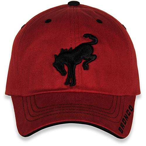 Ford Bronco Racing Crimson Adjustable Fit Baseball Cap