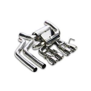 Corvette Axle Back Exhaust System - MARLIN Performance : 1997 -2004 C5