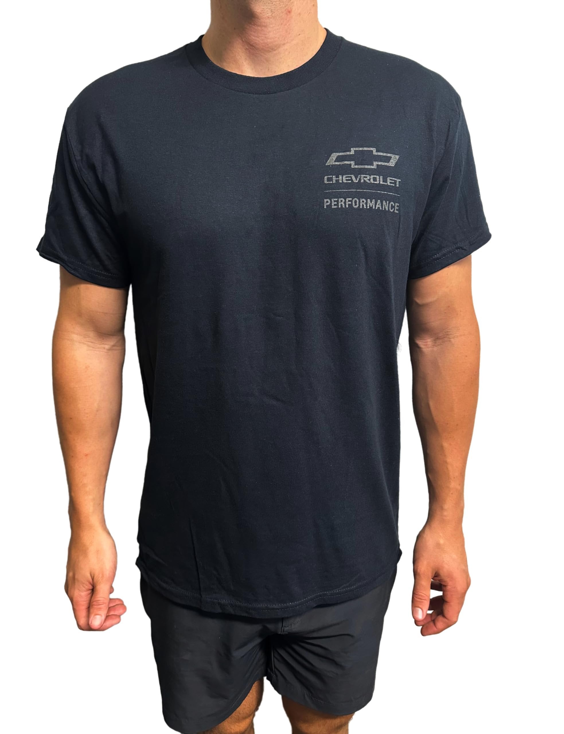 Chevrolet Performance American Flag T-Shirt -  Chevy USA Men's Tee