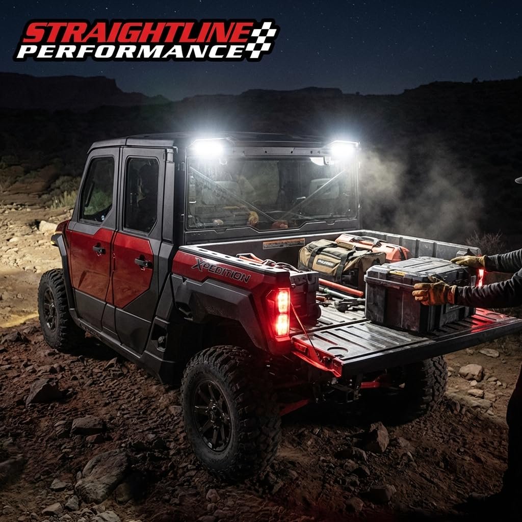 Backup Reverse LED Light Kit for UTV, 2024+ Xpedition, 2015+ Ranger, 2016+ Defender – SmartWire Plug & Play System, Automatic Reverse Activation (Base Kit - No Light, 2024+ Polaris Xpedition)