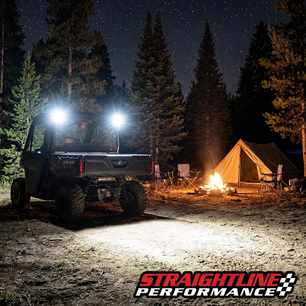 Backup Reverse LED Light Kit for UTV, 2024+ Xpedition, 2015+ Ranger, 2016+ Defender – SmartWire Plug & Play System, Automatic Reverse Activation (Base Kit - No Light, 2024+ Polaris Xpedition)