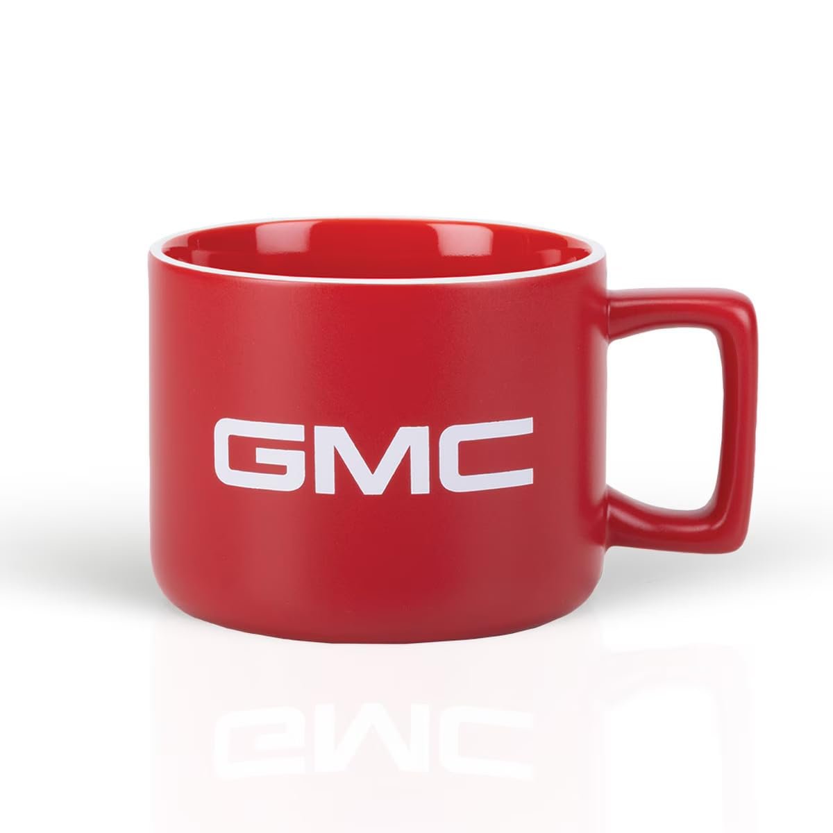 GMC Matte Red Ceramic Mug - 12oz Coffee Cup