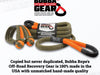 Bubba Rope Off-Road Jeep Recovery Rope Gear Set with Shackles