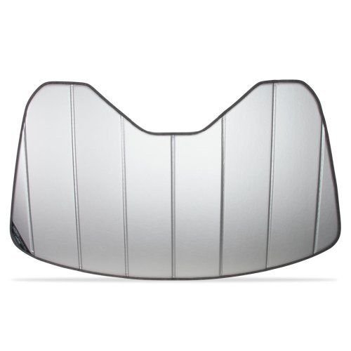 C7 Corvette Stingray Accordion Style Sunshade - Insulated Plain Silver-SR1 Performance
