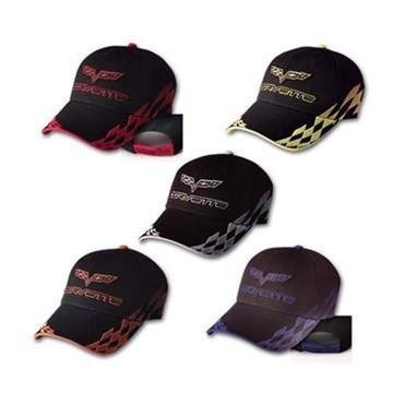 C6 Corvette - Embroidered Bad Vette Hat Yellow