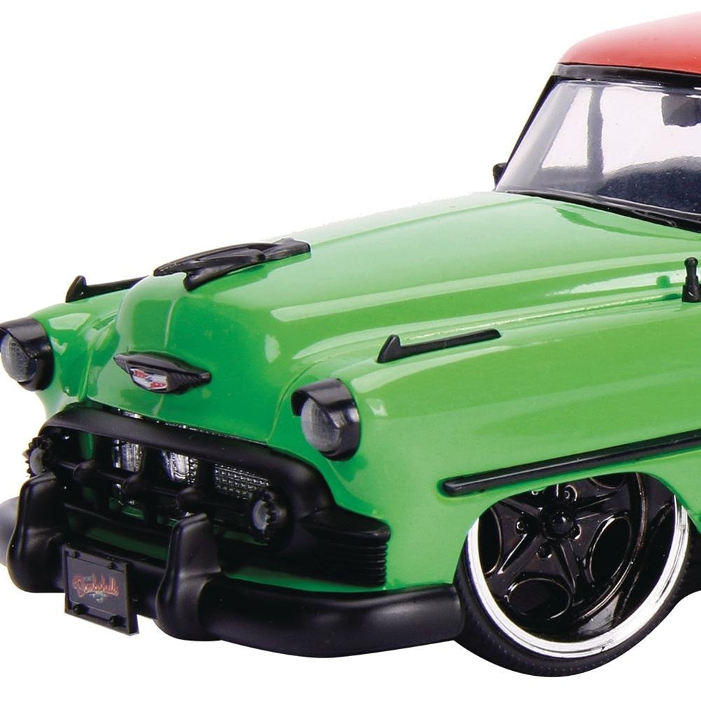 Chevrolet Bel Air Poison Ivy - Green/Red - Die-Cast Figure 1:24 - DC Comics Bombshells : 1953