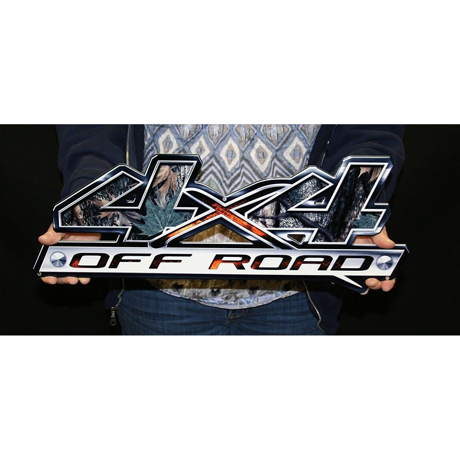 4X4 Off Road metal Wall Sign - 20" x 7"