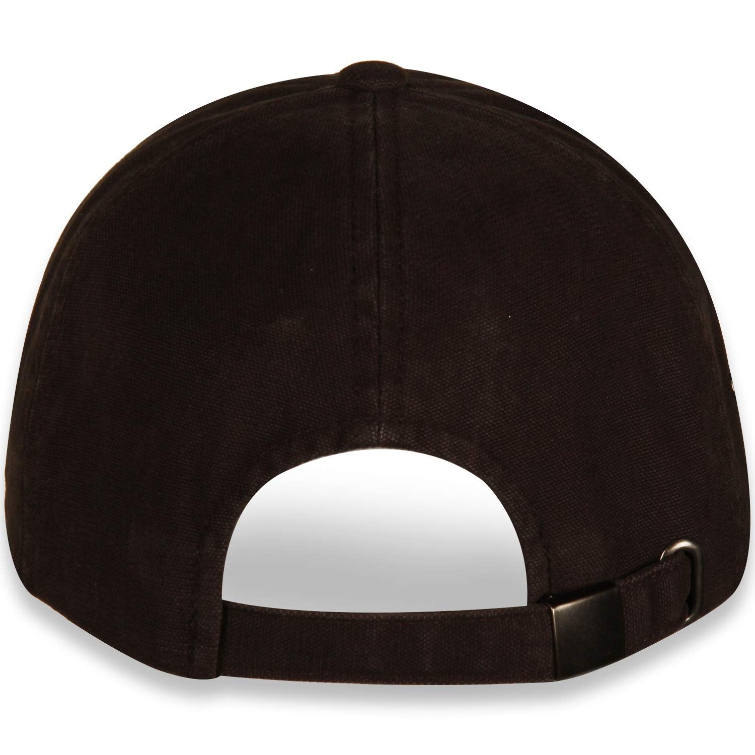Ford Bronco Dark Brown Unstructured Washed Canvas Cap/Hat with Adjustable Closure