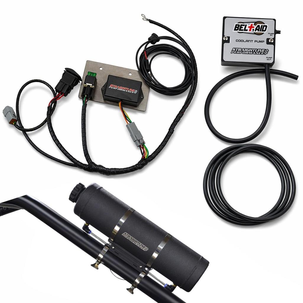 2016-2026 Polaris RZR Belt Cooler CVT Cooling System - Straightline Performance Belt-Aid UTV Drive Belt Cooling Kit, Reduce Heat & Prevent Belt Failure