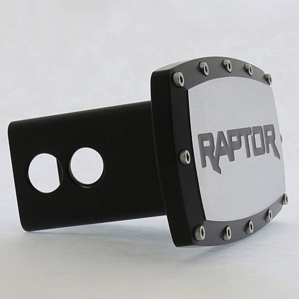 Elite Automotive Products, Inc.Black Trim Billet Hitch Cover for Ford Raptor(Black)