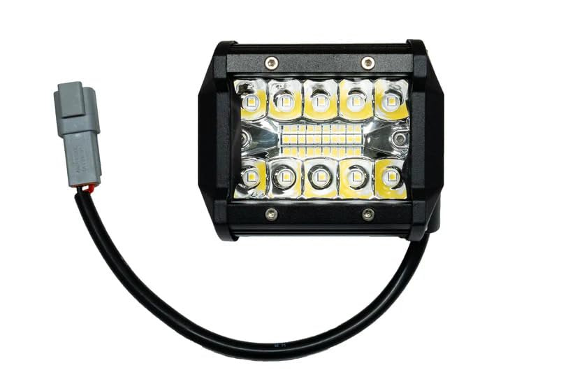 Backup Reverse LED Light Kit for UTV, 2024+ Xpedition, 2015+ Ranger, 2016+ Defender – SmartWire Plug & Play System, Automatic Reverse Activation (Base Kit - No Light, 2024+ Polaris Xpedition)