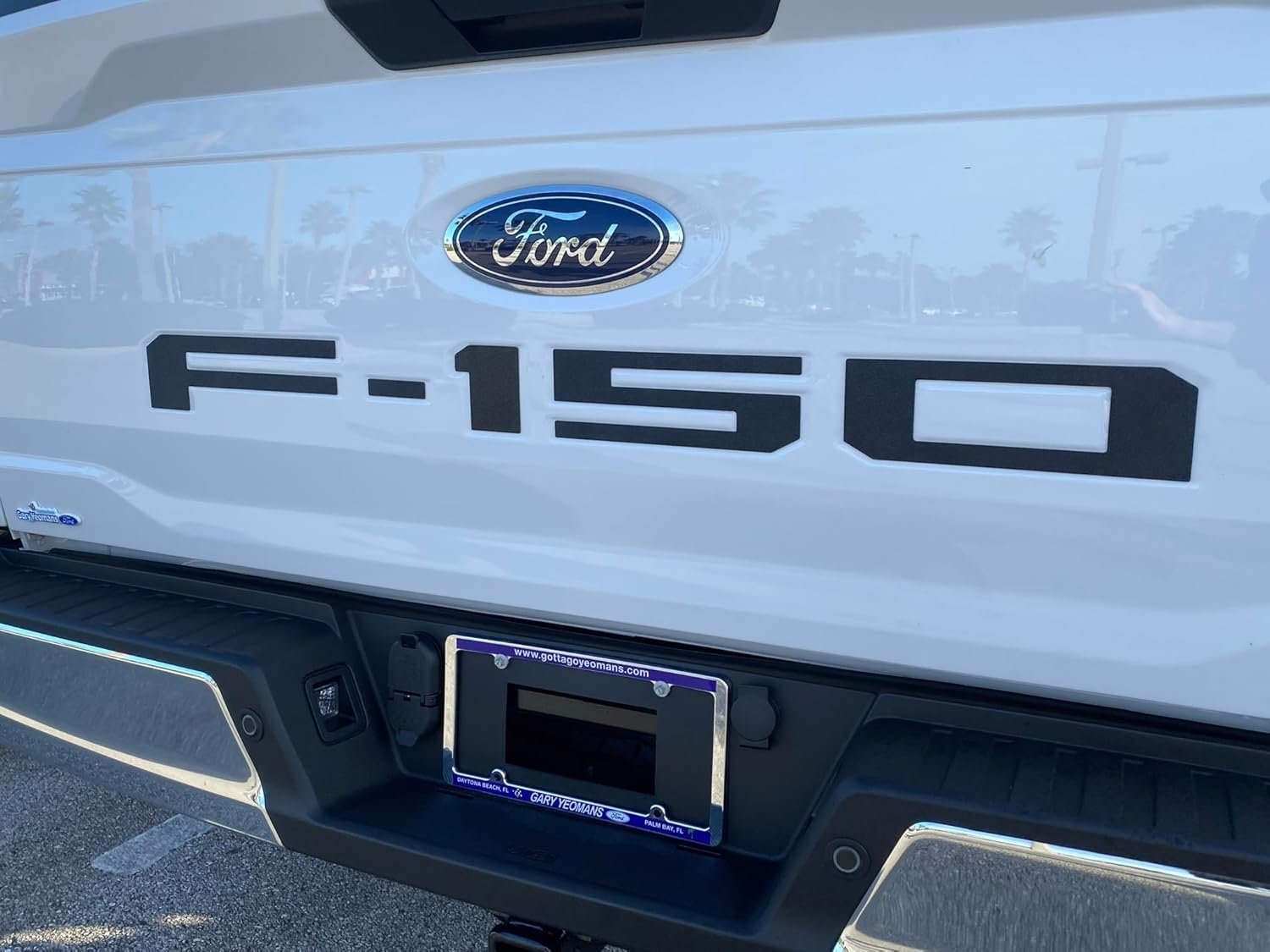 Eurosport Daytona- Compatible with 2021-Current, Ford F150 Standard Tailgate Letters