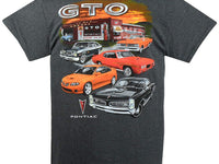 Pontiac GTO 5 Generations 1964 to 2006 T-Shirt - Vintage Shirt-SR1 Performance