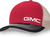 GMC Tri-Color Snapback Hat - Structured Chino Twill Cap - Officially Licensed by GM