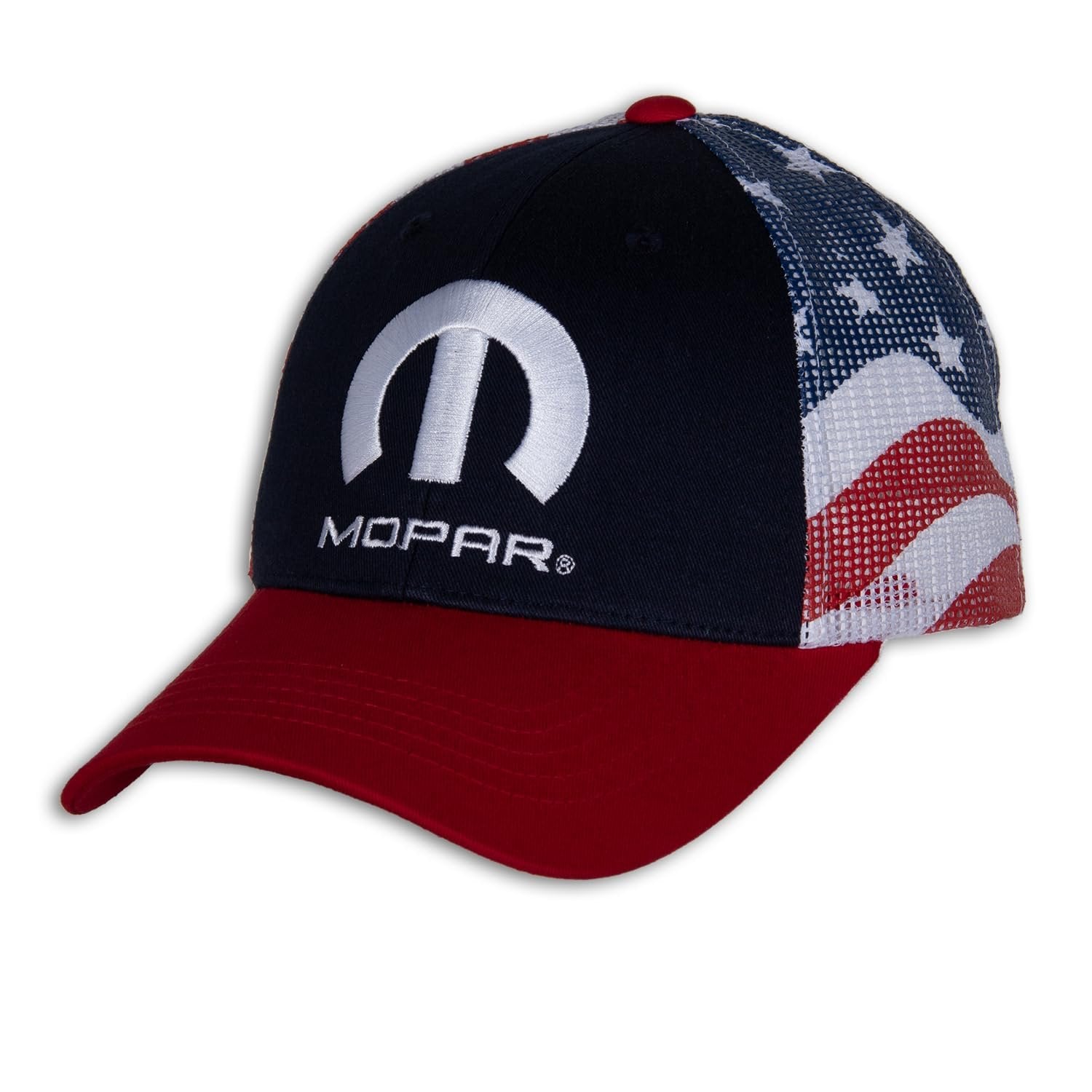 Mopar Red/White/Blue Cap - Adjustable USA Flag Hat