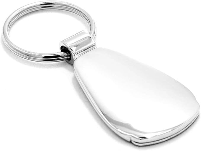 AU-TOMOTIVE GOLD, INC. Officially Licensed Black Teardrop Key Chain for Honda Accord
