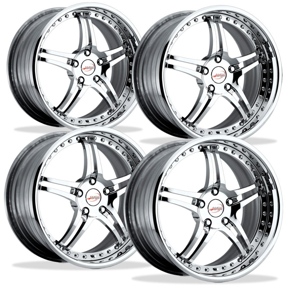 Corvette Custom Wheels - WCC 946 EXT Forged Series (Set) : Chrome
